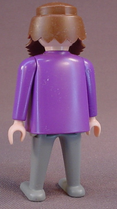 Playmobil Adult Male Victorian Master Of The House Figure With Brown Hair & A Purple Coat, 5300