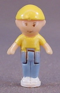Polly Pocket 1989 Wee Willie Doll Figure, From Polly's Beach House Set #900561 or #5120