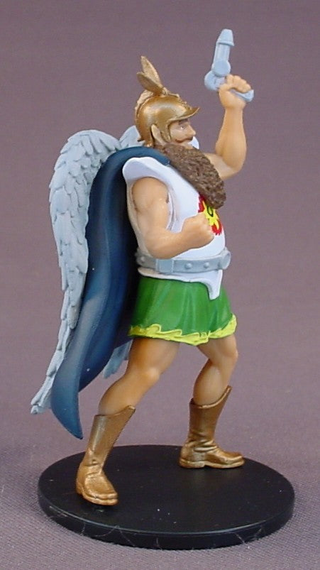 King Vultan PVC Figure With A Round Base And The Original Box, 3 1/2 Inches Tall, Flash Gordon Comics, From A King Comics Super Heroes Series, Boss Fight Studio