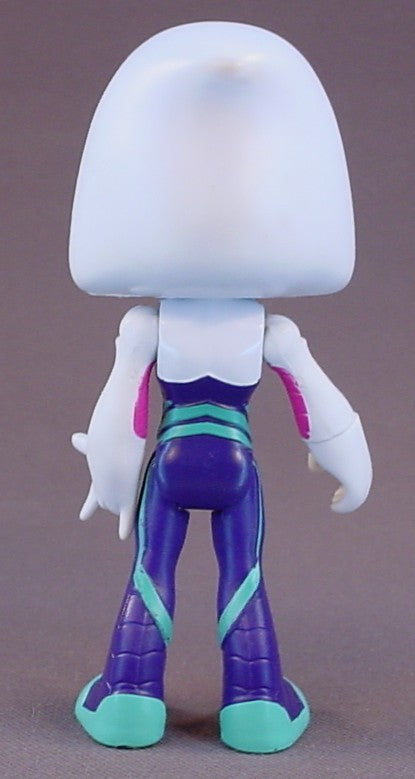 Marvel Ghost-Spider Action Figure, 4 Inches Tall, Gwen Stacy, Disney Junior's Spidey And His Amazing Friends Series, The Head Arms And Legs Move, Spider-Gwen, 2021 Hasbro