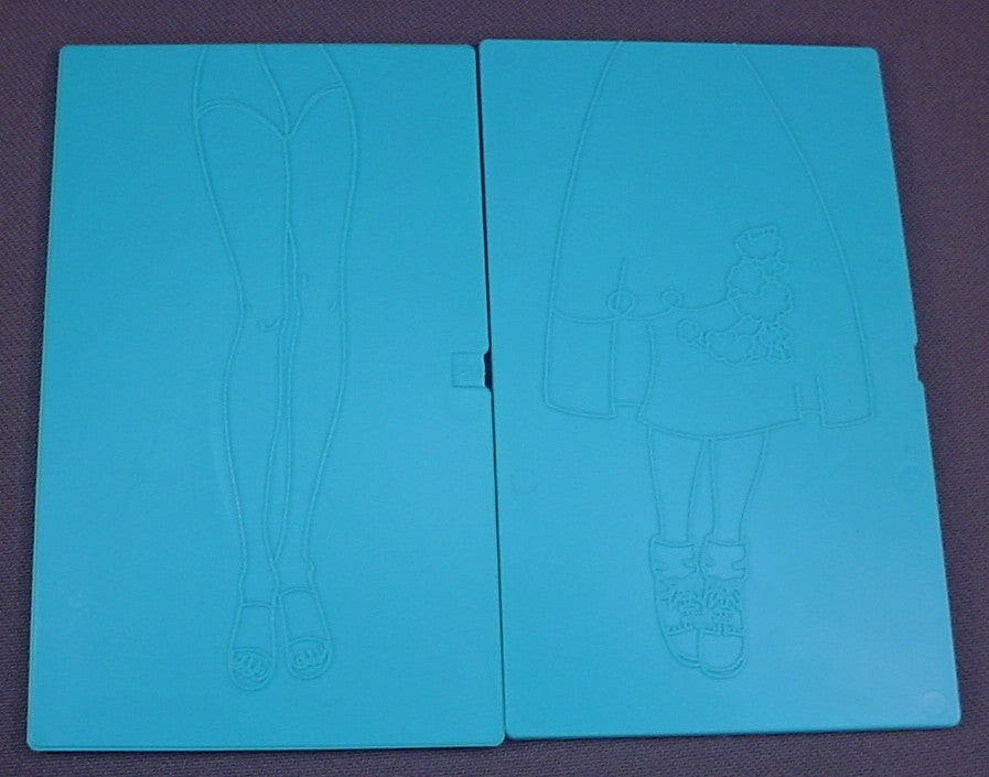 Vintage Tomy More Fashion Plates Set #2510 In The Original Box, Has The Original Plastic Tray With The Crayon & Holder, Has 15 Fashion Plates, 1978 Tomy