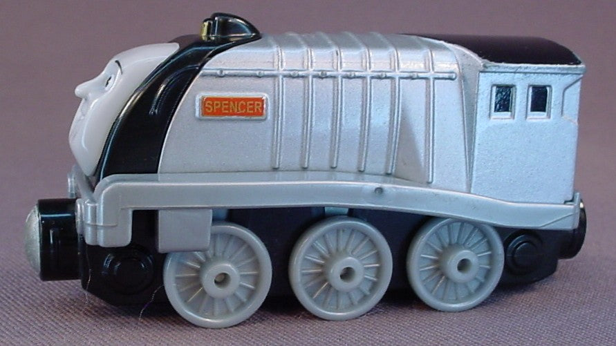 Thomas The Tank Engine Spencer Train Engine From A Take N Play Set, Diecast Metal And Plastic, 3 1/2 Inches Long, Has Magnets On Both Ends, 2013 Gullane, CBL93, 2013 Mattel