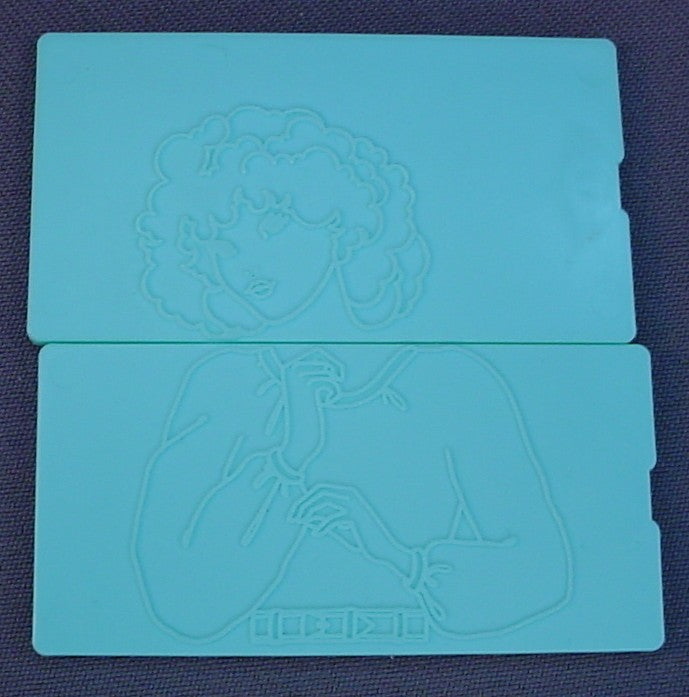 Vintage Tomy More Fashion Plates Set #2510 In The Original Box, Has The Original Plastic Tray With The Crayon & Holder, Has 15 Fashion Plates, 1978 Tomy