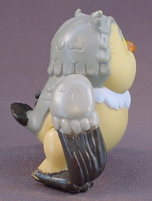 Disney Bambi Movie Friend Owl Figure, The Wings And Legs Move, 2 1/2 Inches Tall, 1988 McDonalds