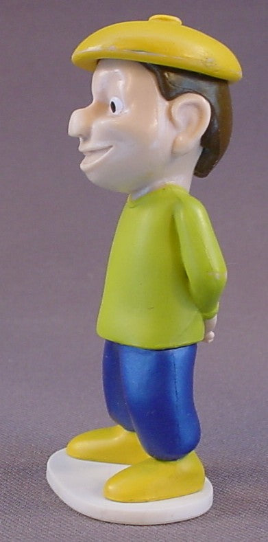 Tito Or El Nene Tito Figure On A White Base, 3 1/4 Inches Tall, From The Animated Series La Granja De Zenon, Leader Entertainment