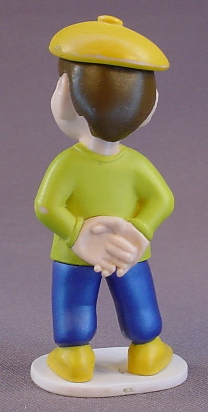 Tito Or El Nene Tito Figure On A White Base, 3 1/4 Inches Tall, From The Animated Series La Granja De Zenon, Leader Entertainment