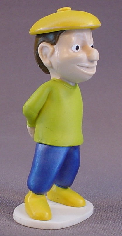 Tito Or El Nene Tito Figure On A White Base, 3 1/4 Inches Tall, From The Animated Series La Granja De Zenon, Leader Entertainment