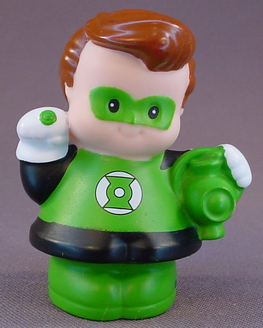 Fisher Price Little People 2011 The Green Lantern Figure, DC Super Friends, LP