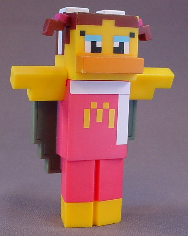 Minecraft Birdie Wing Figure, 4 Inches Tall, Birdie The Early Bird, 2025 McDonalds Minecraft Movie Series