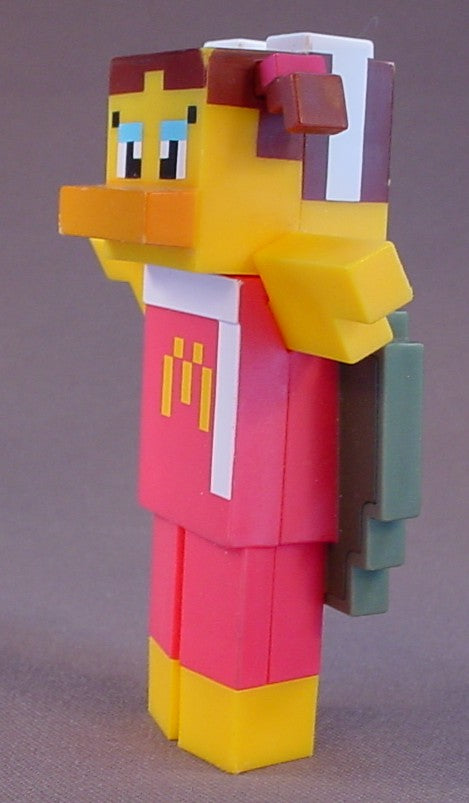 Minecraft Birdie Wing Figure, 4 Inches Tall, Birdie The Early Bird, 2025 McDonalds Minecraft Movie Series