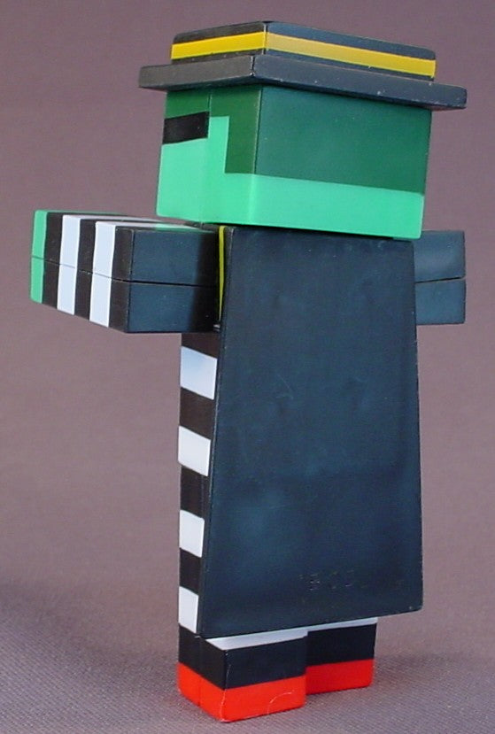 Minecraft Zombie Hamburglar Figure, 4 Inches Tall, 2025 McDonalds Minecraft Movie Series