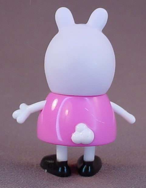 Suzy Sheep Plastic Figure From Peppa Pig TV Show, 2 3/8 Inches Tall, The Head Swivels And The Arms Move, 2003 Jazwares