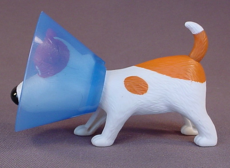 Secret Life Of Pets 2 Movie Max The Jack Russell Terrier Dog Wearing The Cone Of Shame, 3 3/4 Inches Long, 2019 McDonalds