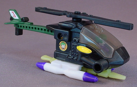 Batman Lego Joker Helicopter With Firing Missile, 5 Inches Long, The Rotor Blade Turns, The Light Swivels, 2008 McDonalds