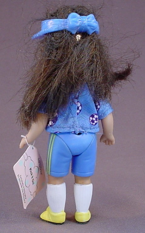 Madame Alexander Kick It Soccer Player Girl Doll With The Paper Tag, 5 Inches Tall, 2005 McDonalds, Football