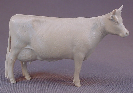 Marx Vintage Prize Livestock Farm Animals, Lot Of 8 Animals, Tan Color, 1950's Or Early 1960's, Louis Marx & Co., 2 American Guernsey Cows, Brown Swiss, Ayrshire, Hereford, American Short Horn, Black Angus, Poland Pig