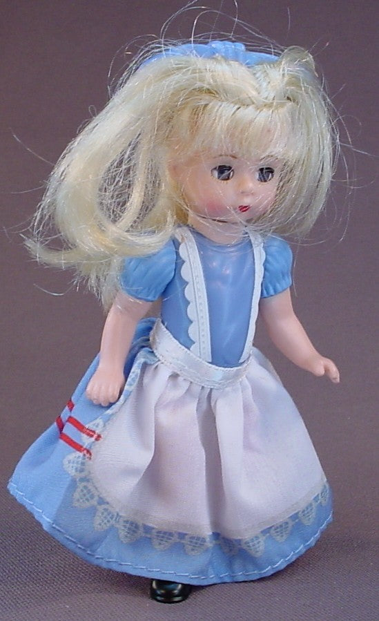 Madame Alexander Alice In Wonderland Story Book Doll, 5 Inches Tall, 2010 McDonalds