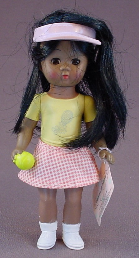 Madame Alexander African American Tennis Player Doll With The Paper Tag, 5 Inches Tall, 2005 McDonalds