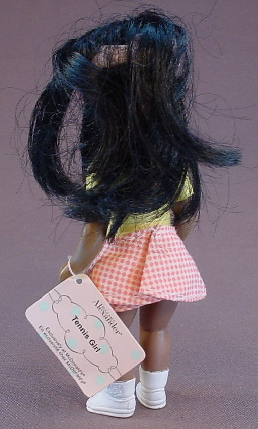 Madame Alexander African American Tennis Player Doll With The Paper Tag, 5 Inches Tall, 2005 McDonalds