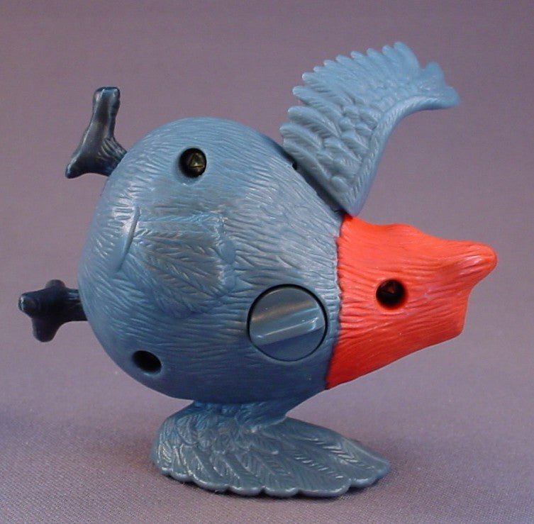 Rio 2 Movie Pedro A Red Crested Cardinal Bird Figure Toy, 3 3/4 Inches Tall, Wind Him Up And He Spins Around On One Wing While The Other Wing Flaps, 2011 McDonalds