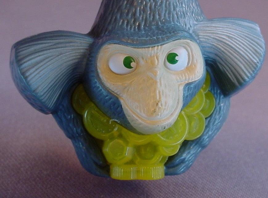 Rio 2 Movie Mauro A Marmoset Monkey Figure Toy With Light Up Fruit, Has An On Off Switch, 4 1/2 Inches Long, 2011 McDonalds