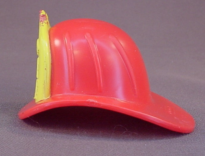 Little Tikes Apple Grove Pals Fireman's Helmet Or Hat, Heroes Series, Has Some Paint Wear