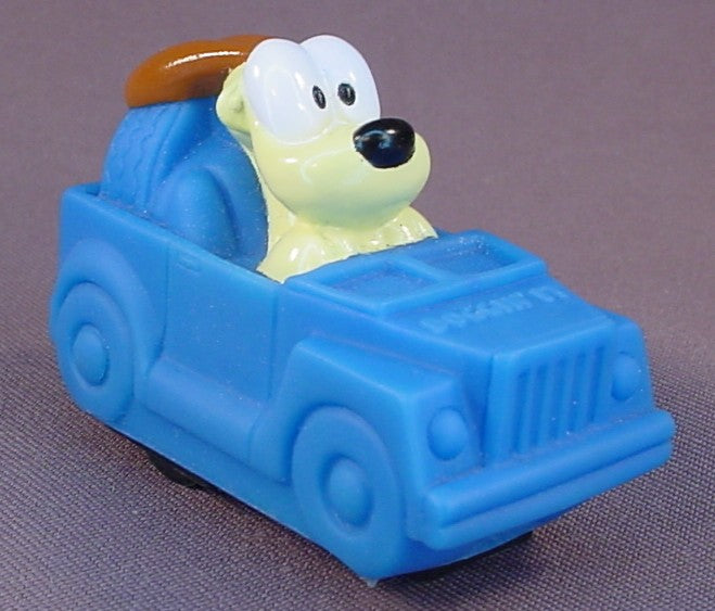Garfield Off-Road Odie Car Toy, Has A Pull Back Motor, 2 5/8 Inches Long, 1996 KFC