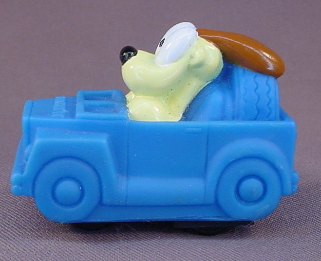 Garfield Off-Road Odie Car Toy, Has A Pull Back Motor, 2 5/8 Inches Long, 1996 KFC