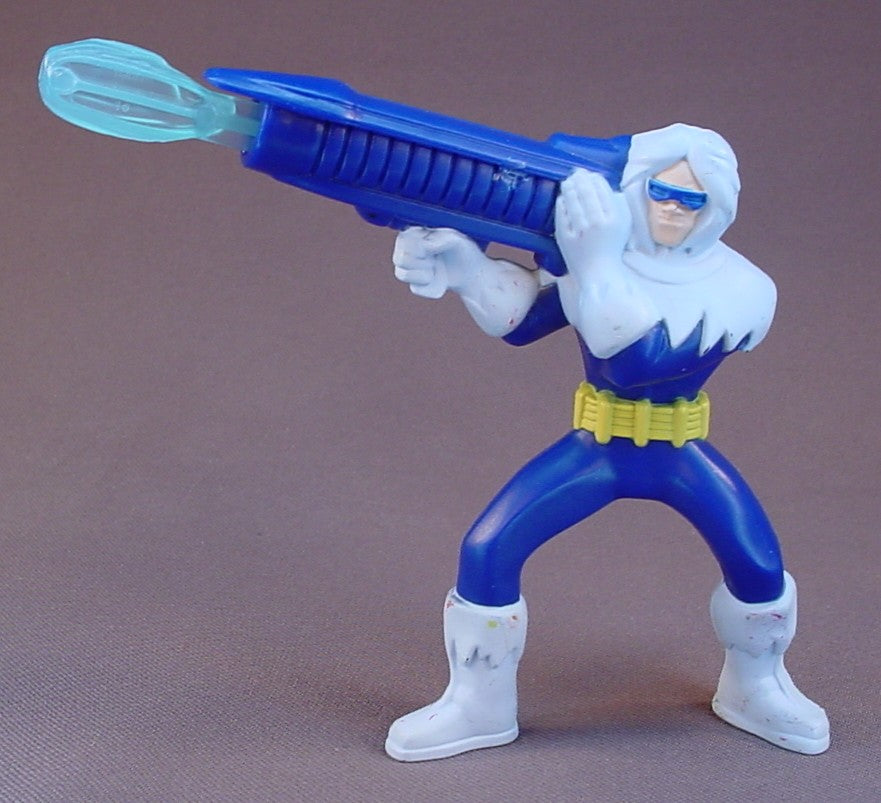 Batman The Brave And The Bold Captain Cold Figure Toy, 3 3/4 Inches Tall, Fires An Ice Missile, 2010 McDonalds
