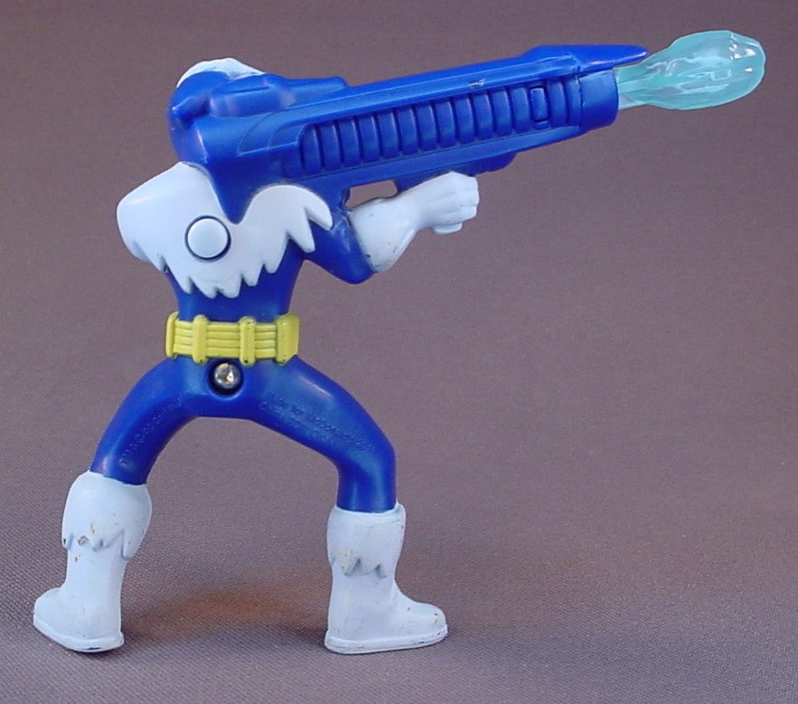 Batman The Brave And The Bold Captain Cold Figure Toy, 3 3/4 Inches Tall, Fires An Ice Missile, 2010 McDonalds