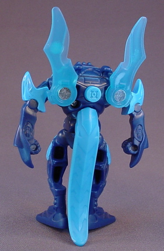 Bakugan Mechtanium Surge Zenthon Action Figure Toy, 4 3/4 Inches Tall, The Wings Fold Down & Spring Up When The Button Is Pressed, The Arms Move, Swivels At The Waist, 2011 McDonalds, Spin Master, Spinmaster