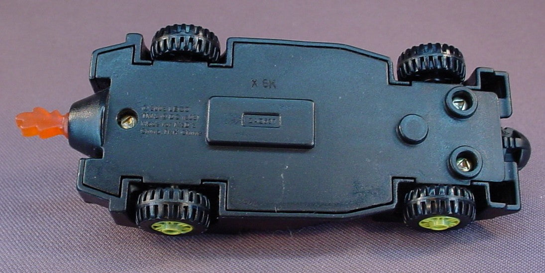 Batman Lego Batmobile With Launching Missile, 5 Inches Long, The Tail Wings Swivel, Press The Insignia To Fire The Missile, 2008 McDonalds, The Wheels Turn, Batman Toy