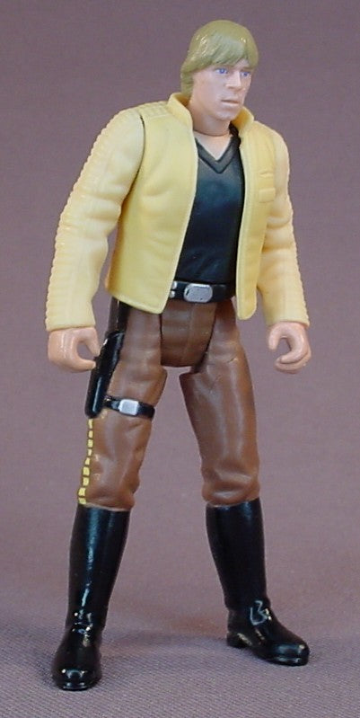 Star Wars Luke Skywalker Medal Ceremony Action Figure With The Blaster And Medallion Accessories, 1997 Kenner, LFL, The Power Of The Force, Freeze Frame Series, A New Hope, 3 3/4 Inches Tall, Star Wars Toy