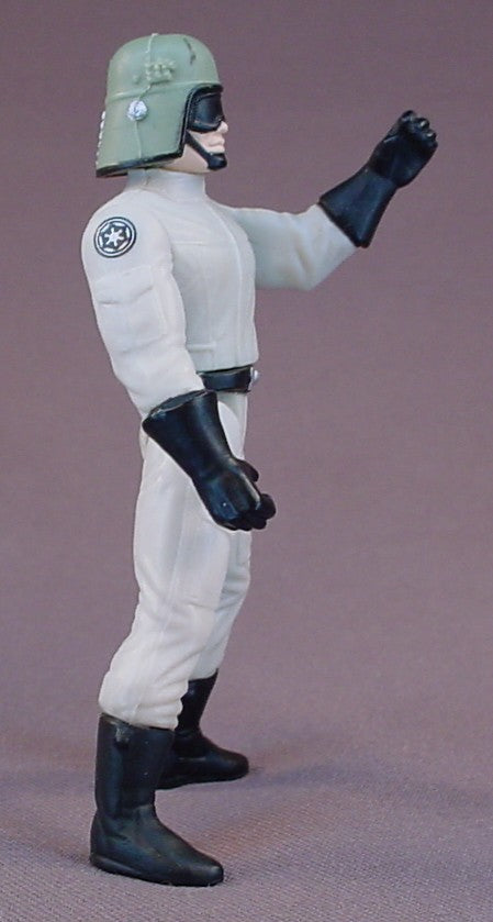Star Wars AT-ST Driver Action Figure, 1997 Kenner, LFL, The Power Of The Force, Flashback Photo Series, 3 3/4 Inches Tall, Star Wars Toy