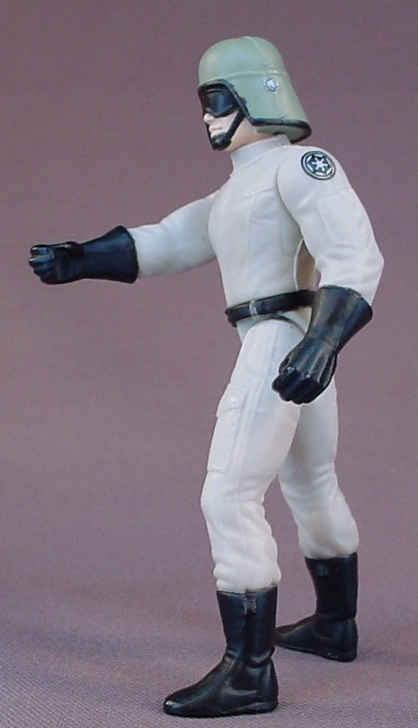 Star Wars AT-ST Driver Action Figure, 1997 Kenner, LFL, The Power Of The Force, Flashback Photo Series, 3 3/4 Inches Tall, Star Wars Toy