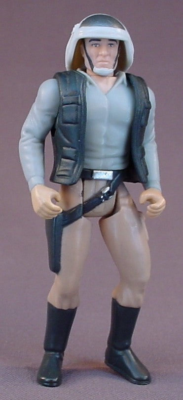 Star Wars Rebel Fleet Trooper Action Figure With The Blaster Pistol And Rifle Accessories, 1997 Kenner, LFL, The Power Of The Force, 3 3/4 Inches Tall, Star Wars Toy