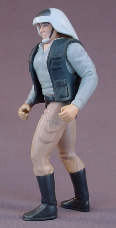 Star Wars Rebel Fleet Trooper Action Figure With The Blaster Pistol And Rifle Accessories, 1997 Kenner, LFL, The Power Of The Force, 3 3/4 Inches Tall, Star Wars Toy