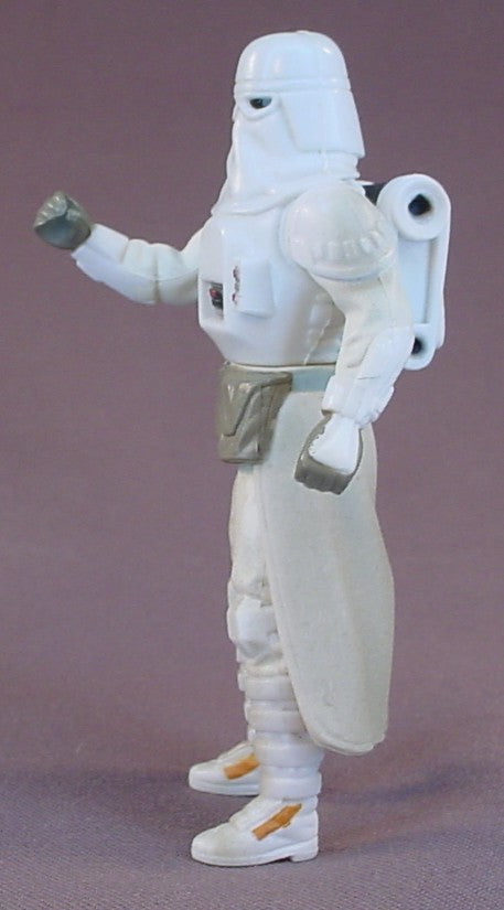 Star Wars Imperial Snowtrooper Action Figure With The Backpack And Blaster Pistol Accessories, 1997 Kenner, LFL, The Empire Strikes Back, Freeze Frame Series, 3 3/4 Inches Tall, Star Wars Toy
