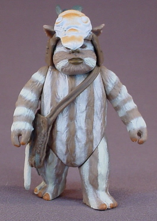 Star Wars Logray Ewok Medicine Man Or Shaman Action Figure, 1998 Kenner, LFL, Return Of The Jedi, From A 2 Pack Set, 3 Inches Tall, Star Wars Toy