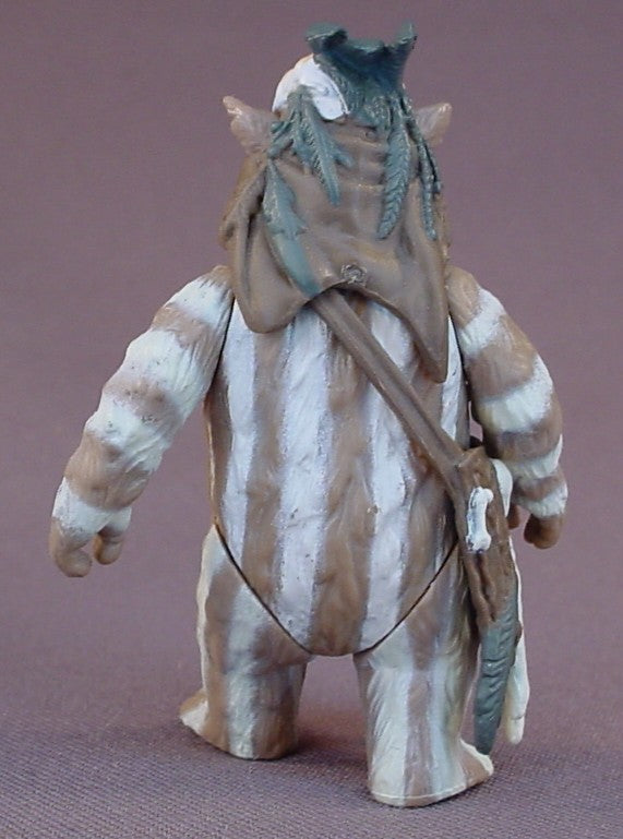 Star Wars Logray Ewok Medicine Man Or Shaman Action Figure, 1998 Kenner, LFL, Return Of The Jedi, From A 2 Pack Set, 3 Inches Tall, Star Wars Toy