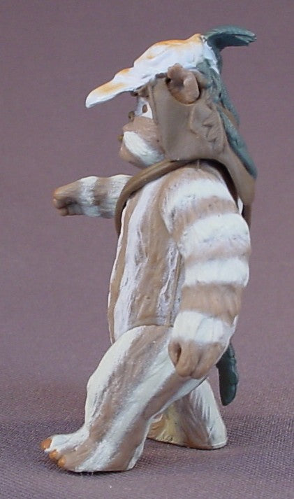 Star Wars Logray Ewok Medicine Man Or Shaman Action Figure, 1998 Kenner, LFL, Return Of The Jedi, From A 2 Pack Set, 3 Inches Tall, Star Wars Toy