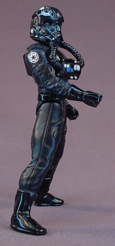 Star Wars Tie Fighter Pilot Action Figure, 1995 Kenner, LFL, The Power Of The Force, 3 3/4 Inches Tall, Star Wars Toy