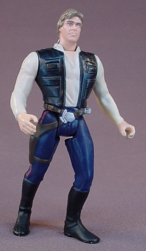 Star Wars Han Solo Action Figure, 1995 Kenner, LFL, The Power Of The Force, A New Hope, 3 3/4 Inches Tall, Star Wars Toy