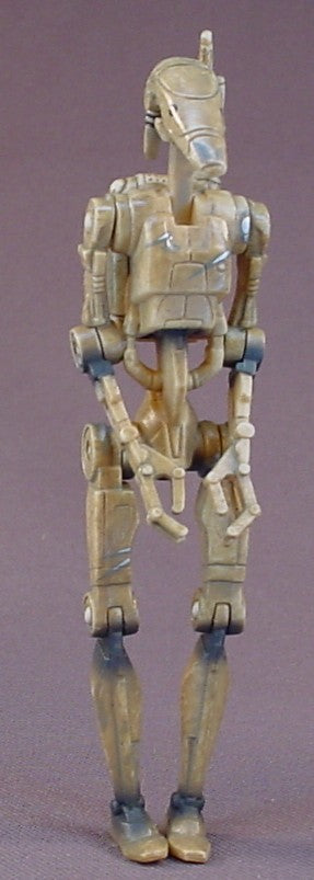Star Wars Battle Droid STAP Driver Or Pilot Action Figure With The Backpack Accessory, 1998 Hasbro, LFL, Episode 1 The Phantom Menace, 4 1/4 Inches Tall, Star Wars Toy