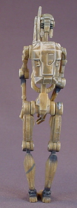 Star Wars Battle Droid STAP Driver Or Pilot Action Figure With The Backpack Accessory, 1998 Hasbro, LFL, Episode 1 The Phantom Menace, 4 1/4 Inches Tall, Star Wars Toy