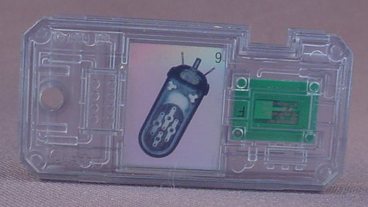 Star Wars Commtech Chip #1 With A Reader On It, 1998 Hasbro, Episode 1 The Phantom Menace, It Doubles As A Stand Or Base, Star Wars Toy