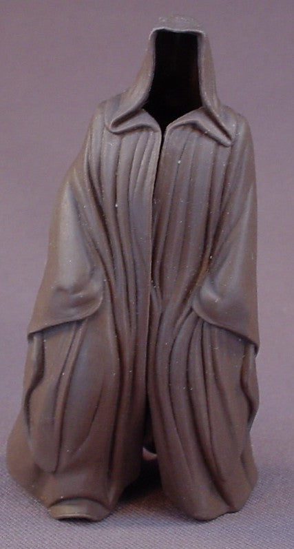 Star Wars Mace Windu Action Figure With The Jedi Cloak And Blue Lightsaber Accessories, 1998 Hasbro, LFL, Episode 1 The Phantom Menace, 3 3/4 Inches Tall, Star Wars Toy
