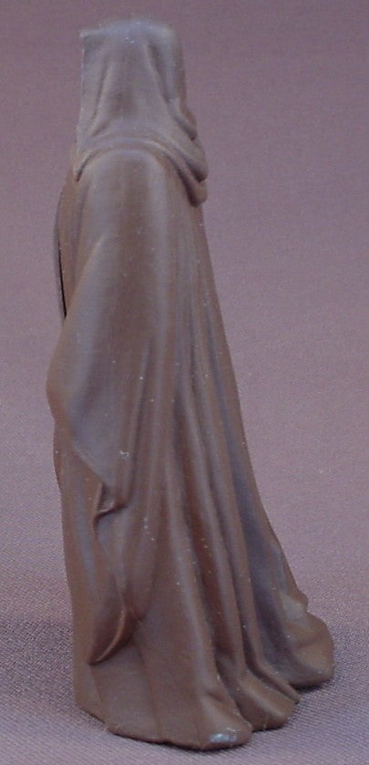 Star Wars Mace Windu Action Figure With The Jedi Cloak And Blue Lightsaber Accessories, 1998 Hasbro, LFL, Episode 1 The Phantom Menace, 3 3/4 Inches Tall, Star Wars Toy