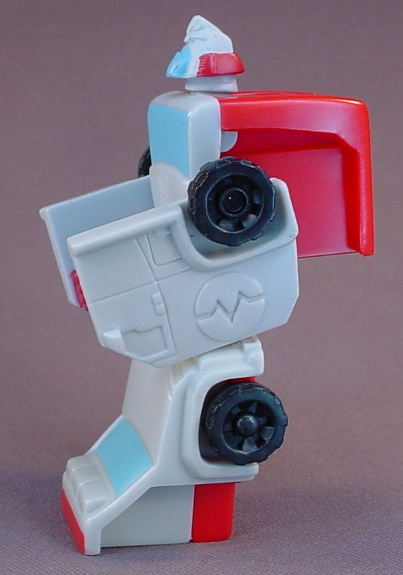 Transformers Animated Ratchet Autobot Figure That Turns Into An Ambulance, 4 1/4 Inches Tall, 2008 McDonalds