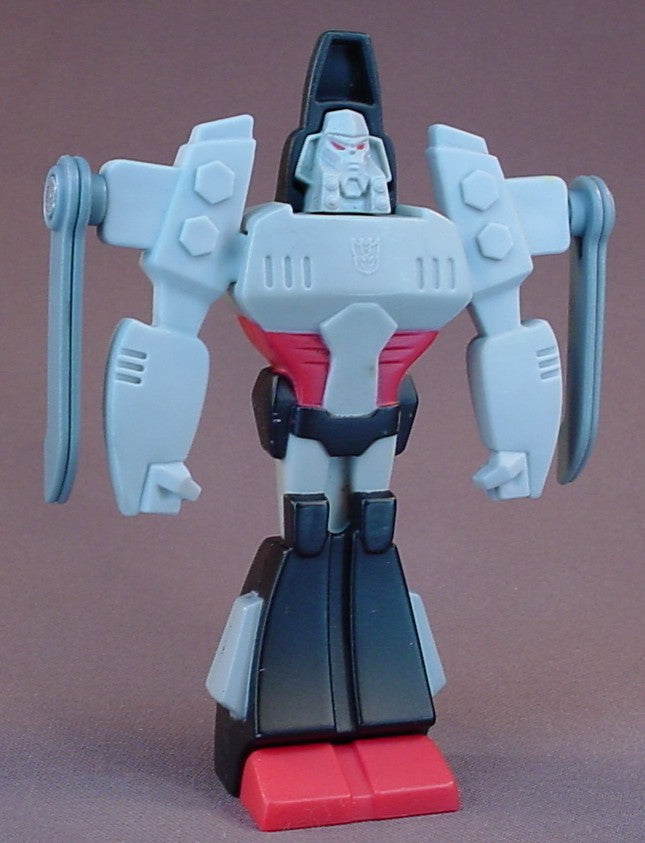 Transformers Animated Megatron Autobot Figure That Turns Into An Attack Helicopter, 4 1/2 Inches Tall, 2008 McDonalds